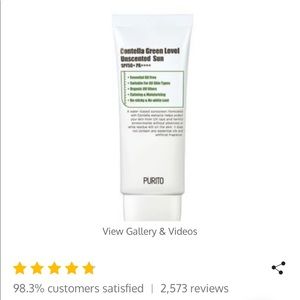 PURITO Centella Green Level Unscented Sun